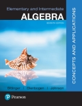 Elementary And Intermediate Algebra - 7th Edition - by Marvin L. Bittinger, David J. Ellenbogen, Barbara L. Johnson - ISBN 9780134508146
