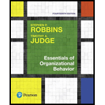 Essentials of Organizational Behavior (14th Edition) - 14th Edition - by Stephen P. Robbins, Timothy A. Judge - ISBN 9780134523859