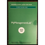 Mylab Management With Pearson Etext -- Access Card -- For Essentials Of Organizational Behavior