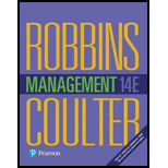 Management (14th Edition) - 14th Edition - by Stephen P. Robbins, Mary A. Coulter - ISBN 9780134527604