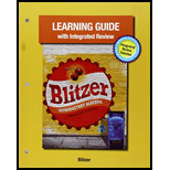 Introductory Algebra for College Students - Learning Guide (Looseleaf) - 7th Edition - by Blitzer - ISBN 9780134539508
