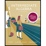 Intermediate Algebra - With Wrksh. With Math and Access - 8th Edition - by Tobey - ISBN 9780134540665