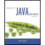 Starting Out with Java: Early Objects Plus MyLab Programming with Pearson eText -- Access Card Package (6th Edition) - 6th Edition - by Tony Gaddis - ISBN 9780134543659