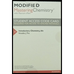 INTRODUCTORY CHEM.-MOD.MASTERINGCHEM. - 6th Edition - by Tro - ISBN 9780134555591