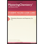 Chemistry: Structure and Properties, Books a la Carte Plus Mastering Chemistry with Pearson eText -- Access Card Package (2nd Edition) - 2nd Edition - by Nivaldo J. Tro - ISBN 9780134557304