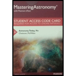 Mastering Astronomy with Pearson eText -- Standalone Access Card -- for Astronomy Today (9th Edition)