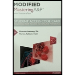 Modified Mastering A&P with Pearson eText -- Standalone Access Card -- for Human Anatomy (9th Edition) - 9th Edition - by Frederic H. Martini, Robert B. Tallitsch, Judi L. Nath - ISBN 9780134562797