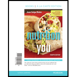 Nutrition & You, Books a la Carte Edition and Modified MasteringNutrition with MyDietAnalysis with Pearson eText -- ValuePack Access Card, 4/e - 1st Edition - by Blake - ISBN 9780134563572
