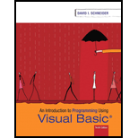 Introduction to Programming Using Visual Basic Plus MyLab Programming with Pearson eText -- Access Card Package (10th Edition)