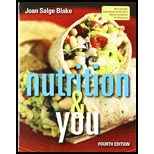 Nutrition & You; Modified Mastering Nutrition With Mydietanalysis With Pearson Etext -- Standalone Access Card -- For Nutrition & You; 2015 Dietary Guidelines Update (4th Edition) - 4th Edition - by Joan Salge Blake - ISBN 9780134576862