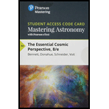 The Mastering Astronomy with Pearson eText -- Standalone Access Card -- for Essential Cosmic Perspective (8th Edition)