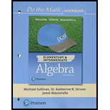 Do The Math Workbook For Elementary & Intermediate Algebra - 4th Edition - by Michael Sullivan III, Katherine R. Struve, Janet Mazzarella - ISBN 9780134591940