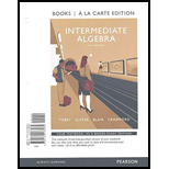 Intermediate Algebra - With Video Workbook and MyMathLab (Looseleaf) - 8th Edition - by Tobey - ISBN 9780134597072