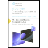 The Modified Mastering Astronomy with Pearson eText -- Standalone Access Card -- for Essential Cosmic Perspective (8th Edition)