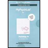 MyLab Psychology with Pearson eText - Standalone Access Card - for Psychology (5th Edition) - 5th Edition - by Saundra K. Ciccarelli, J. Noland White - ISBN 9780134623528