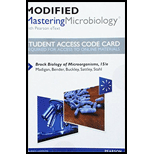 Modified Mastering Microbiology with Pearson eText -- Standalone Access Card -- for Brock Biology of Microorganisms (15th Edition)