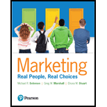 Marketing: Real People, Real Choices Plus MyLab Marketing with Pearson eText -- Access Card Package (9th Edition) - 9th Edition - by Michael R. Solomon, Greg W. Marshall, Elnora W. Stuart - ISBN 9780134639604