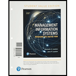 Management Information Systems: Managing the Digital Firm, Student Value Edition (15th Edition) - 15th Edition - by Kenneth C. Laudon, Jane P. Laudon - ISBN 9780134639840
