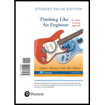 Thinking Like An Engineer: An Active Learning Approach, Student Value Edition (4th Edition) - 4th Edition - by STEPHAN, Elizabeth A.; Bowman, David R.; Park, William J.; Sill, Benjamin L.; Ohland, Matthew W. - ISBN 9780134640150