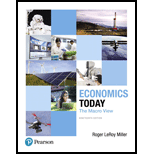 Economics Today: The Macro View, Student Value Edition Plus MyLab Economics with Pearson eText - Access Card Package (19th Edition) - 19th Edition - by Roger LeRoy Miller - ISBN 9780134641942
