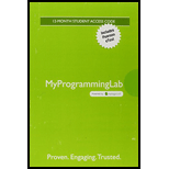 MyLab Programming with Pearson eText -- Access Card -- for Introduction to Java Programming and Data Structures, Comprehensive Version