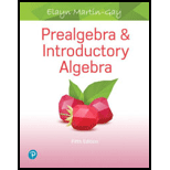 PREALGEBRA+INTRO.ALG. (PB)-W/MYMATHLAB - 5th Edition - by Martin-Gay - ISBN 9780134674117