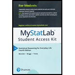 Mylab Statistics With Pearson Etext -- Standalone Access Card -- For Statistical Reasoning For Everyday Life (4th Edition) (my Stat Lab) - 4th Edition - by Jeffrey O. Bennett, William L. Briggs, Mario F. Triola - ISBN 9780134678597
