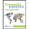 Elementary Statistics: Picturing the World (7th E…