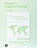 Student's Solutions Manual for Elementary Statistics (Paperback) - 7th Edition - by Ron Larson - ISBN 9780134683614