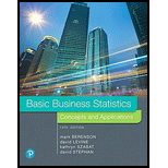 EBK BASIC BUSINESS STATISTICS - 14th Edition - by STEPHAN - ISBN 9780134685090