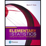 Elementary Statistics Using The Ti-83/84 Plus Calculator - 5th Edition - by Triola,  Mario F., Iossi,  Laura - ISBN 9780134686943