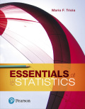Essentials of Statistics (6th Edition) - 6th Edition - by Triola - ISBN 9780134687155