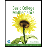 Basic College Mathematics - 13th Edition - by BITTINGER,  Marvin L., BEECHER,  Judith A., Johnson,  Barbara L. (barbara Loreen) - ISBN 9780134689623