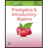 Prealgebra & Introductory Algebra (5th Edition) (What's New in Developmental Math) - 5th Edition - by Martin-Gay - ISBN 9780134708522