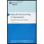 MyLab Accounting with Pearson eText -- Access Card -- for Financial Accounting - 12th Edition - by C. William Thomas, Wendy M. Tietz, Walter T. Harrison Jr. - ISBN 9780134727677