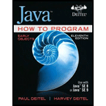 Java How to Program, Early Objects (11th Edition) (Deitel: How to Program) - 11th Edition - by Paul J. Deitel, Harvey Deitel - ISBN 9780134743356