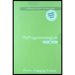MyLab Programming with Pearson eText -- Access Code Card -- for Java How to Program, Early Objects - 11th Edition - by Deitel - ISBN 9780134752129