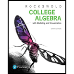MyLab Math with Pearson eText -- Standalone Access Card -- for College Algebra with Modeling & Visualization (6th Edition) - 6th Edition - by Gary K. Rockswold - ISBN 9780134753324