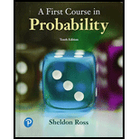 EBK FIRST COURSE IN PROBABILITY, A - 10th Edition - by Ross - ISBN 9780134753676