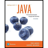 EBK STARTING OUT W/JAVA:...DATA...      - 4th Edition - by GADDIS - ISBN 9780134757179