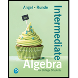 Intermediate Algebra For College Students (10th Edition) - 10th Edition - by Allen R. Angel, Dennis Runde - ISBN 9780134758992