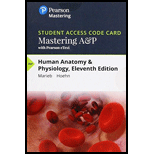 Mastering A&P with Pearson eText -- Standalone Access Card -- for Human Anatomy & Physiology (11th Edition)
