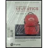 Fundamentals of Statistics, Books a la Carte Edition Plus MyLab Statistics with Pearson eText -- Access Card Package (5th Edition) - 5th Edition - by Michael Sullivan III - ISBN 9780134763699