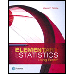 Elementary Statistics Using Excel Plus NEW MyLab Statistics with Pearson eText -- Title-Specific Access Card Package (6th Edition) - 6th Edition - by Mario F. Triola - ISBN 9780134763781