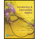 Mymathlab With Pearson Etext -- Standalone Access Card -- For Introductory & Intermediate Algebra Format: Access Card Package - 6th Edition - by Lial, Margaret^hornsby, John^mcginnis, Terry - ISBN 9780134764467