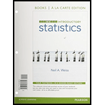 INTRO.STATISTICS (LOOSELEAF)-W/MATHXL - 10th Edition - by WEISS - ISBN 9780134766942
