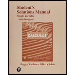 CALCULUS:EARLY TRANSCEND.-STUD.SOLN.MAN - 3rd Edition - by Briggs - ISBN 9780134770482