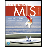 Experiencing MIS - 8th Edition - by KROENKE, David M.; Boyle, Randall J. - ISBN 9780134773636