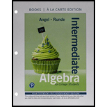 Intermediate Algebra for College Students,Books a la Carte Plus MyLab Math -- Access Card Package (10th Edition) - 10th Edition - by Allen R. Angel, Dennis Runde - ISBN 9780134776156