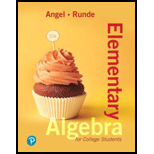 ELEMENTARY ALG.F/COLL.STUDENTS-W/MYMATH - 10th Edition - by Angel - ISBN 9780134776675